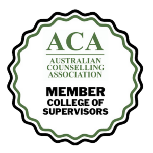 Australian Counselling Association College of Supervisors membership badge